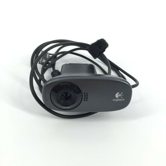 Logitech C310 HD 720P Webcam USB Plug In V-U0015 Black Widescreen Video - Picture 1 of 5